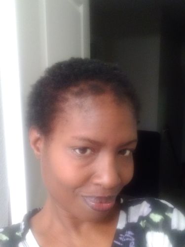 Customer photo review of Moisture Sealing Whipped Hair Butter