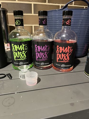 Customer photo review of 3 Pack Sour Puss Mix Original