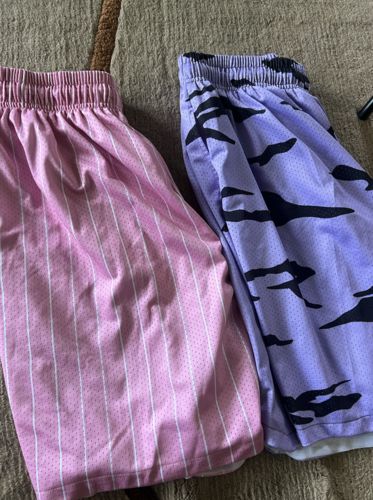 Customer photo review of Flamingo Mesh Shorts
