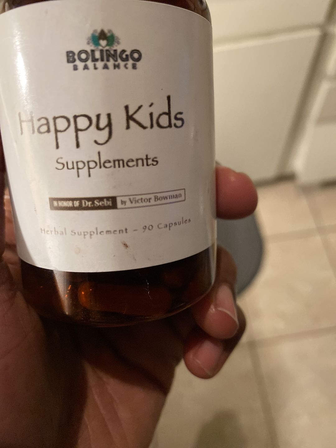 Customer photo review of HAPPY KIDS SUPPLEMENT