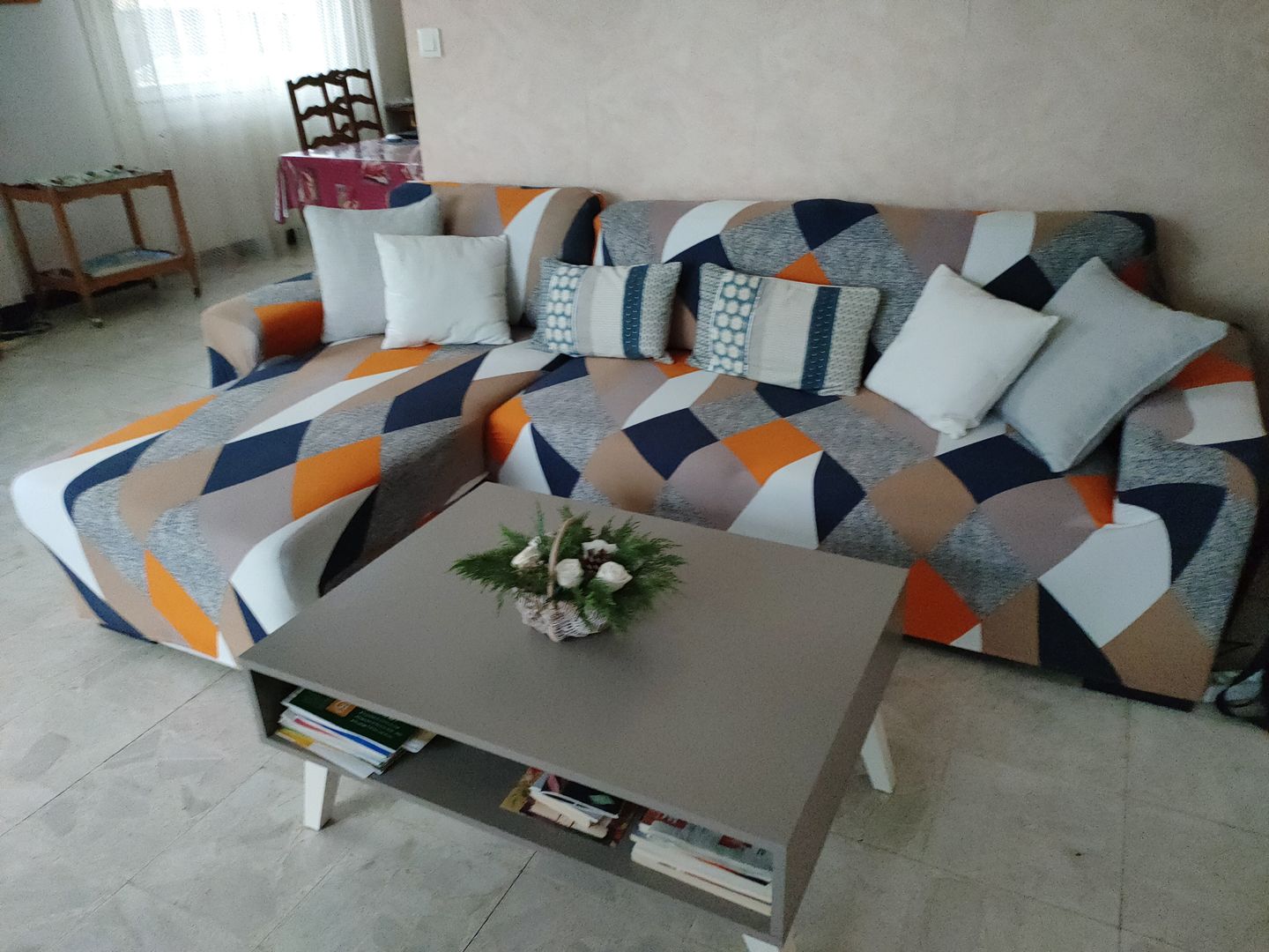 Customer photo review of Modern - Housses Extensibles de Fauteuil et Canapé