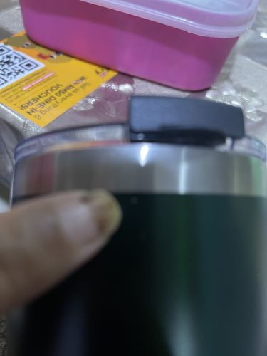 Customer photo review of 20oz Metallic Knight's Tumbler 590ml