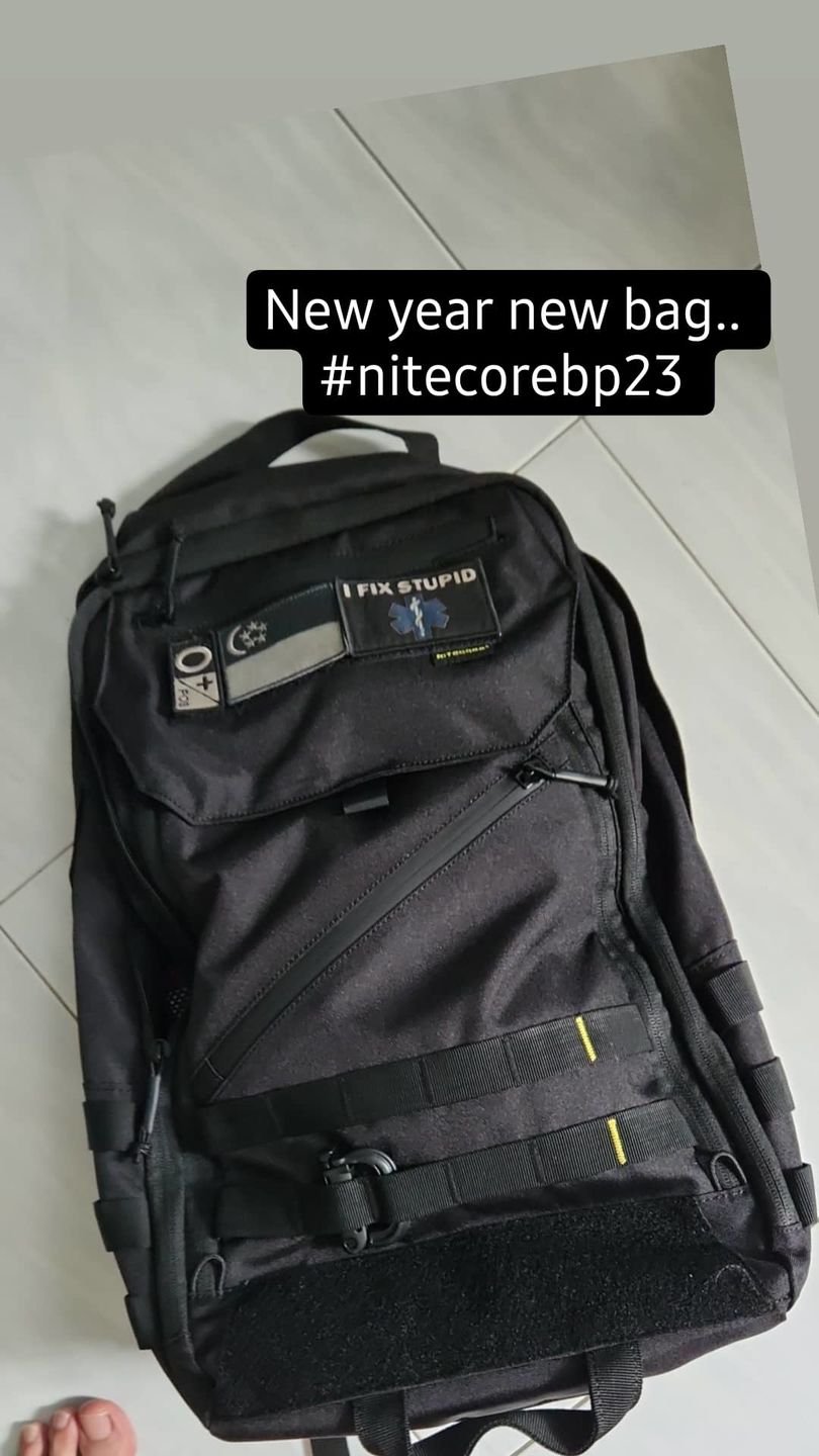 Customer photo review of BP23 PRO Backpack - 23L Capacity