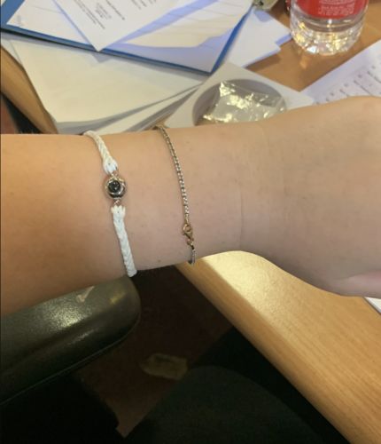 Customer photo review of Personalized Photo Bracelet