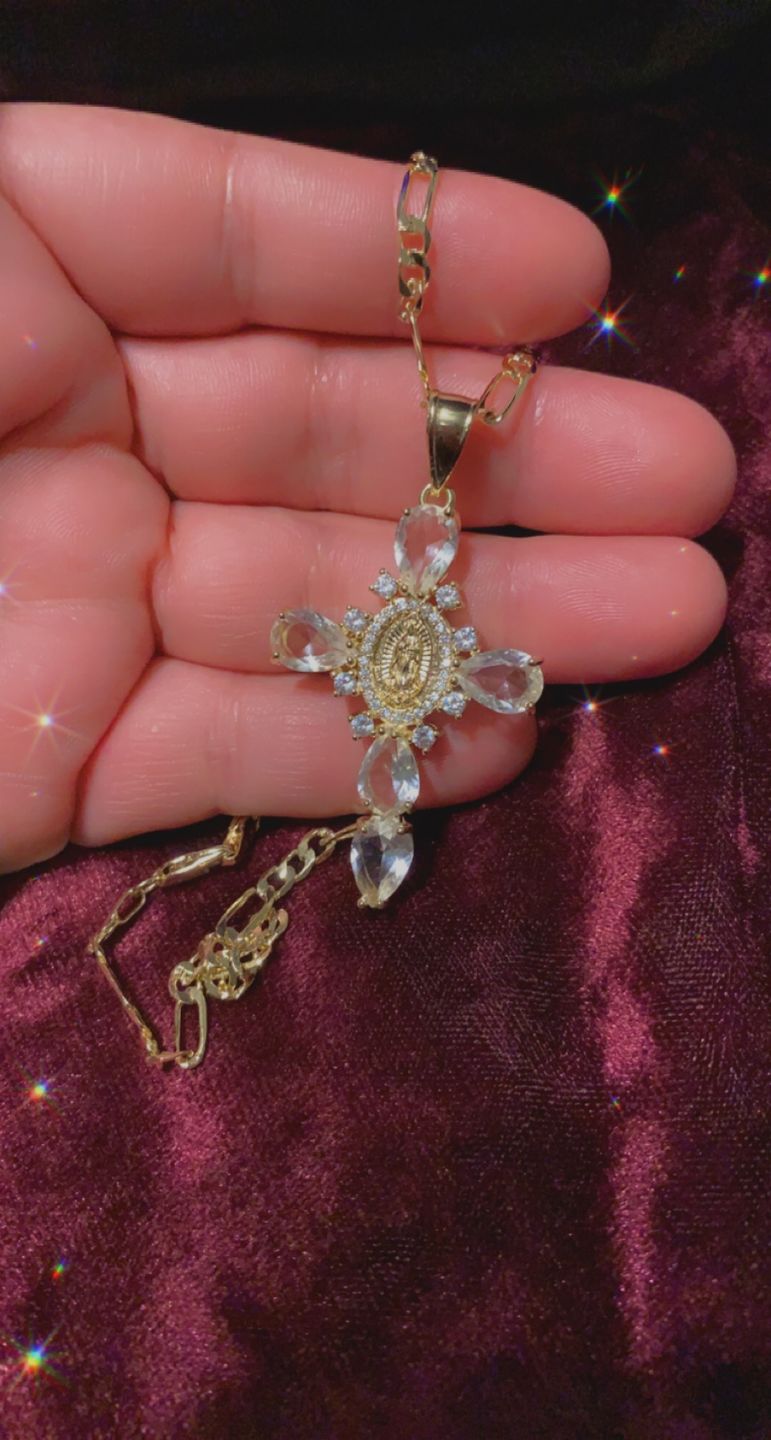 Customer photo review of Virgen Mary Cross