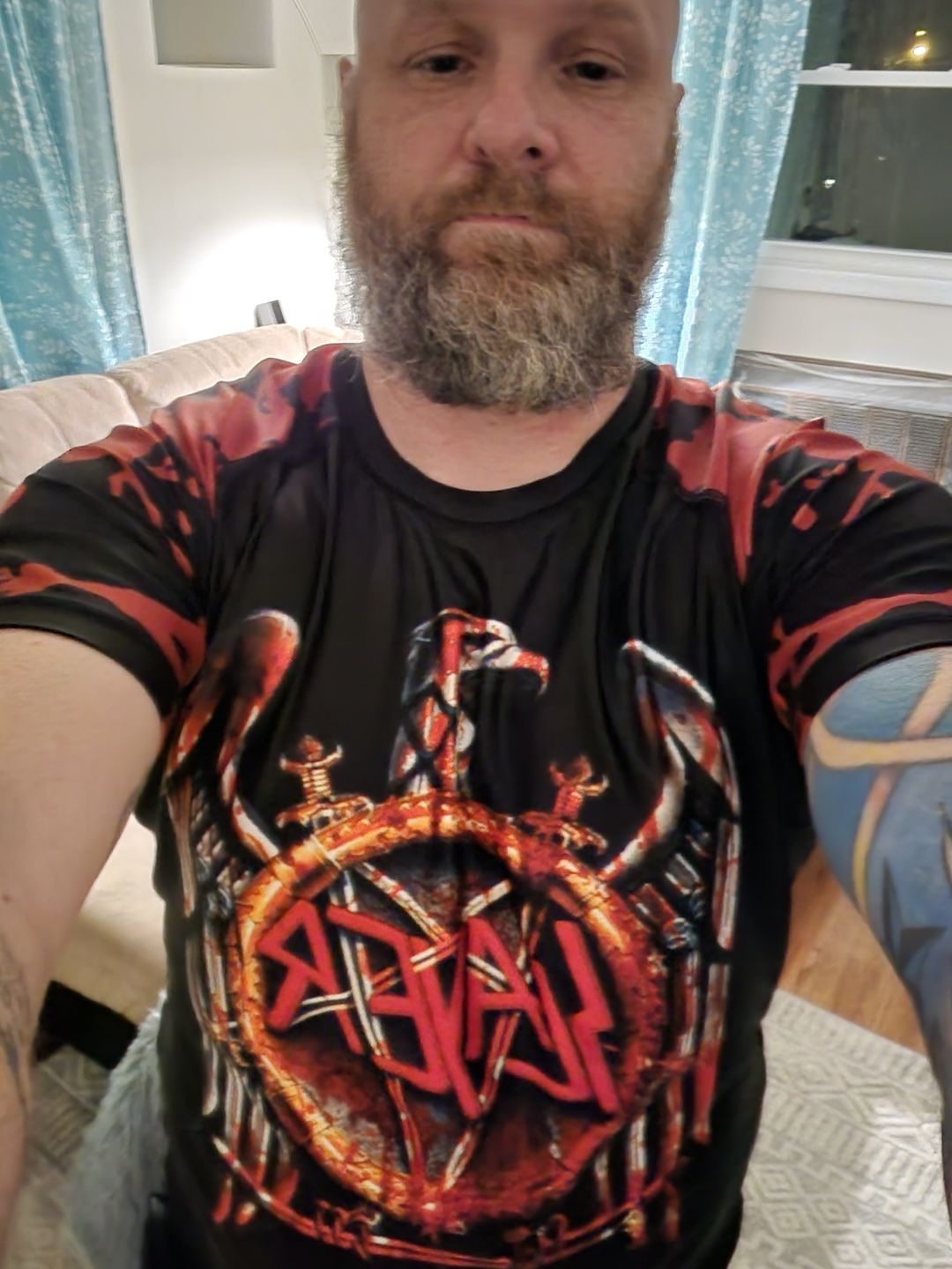 Customer photo review of The Slayer Premium Bjj Rash Guard For Men/Women