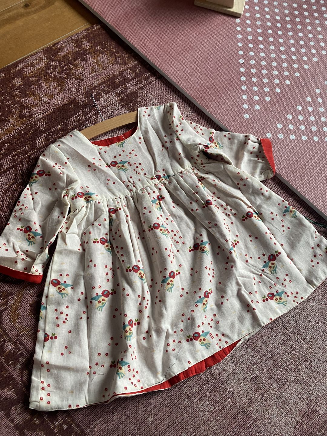 Customer photo review of Cherry Blossom Day After Day Reversible Dress