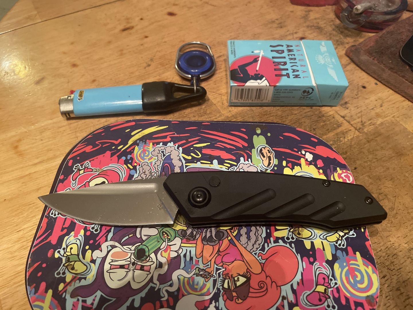 Customer photo review of VT Initiate 1 Automatic D2 Knife