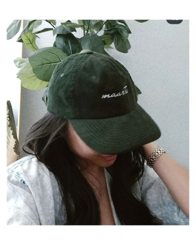 Customer photo review of Custom Order: Maarte Embroidered Corduroy Cap