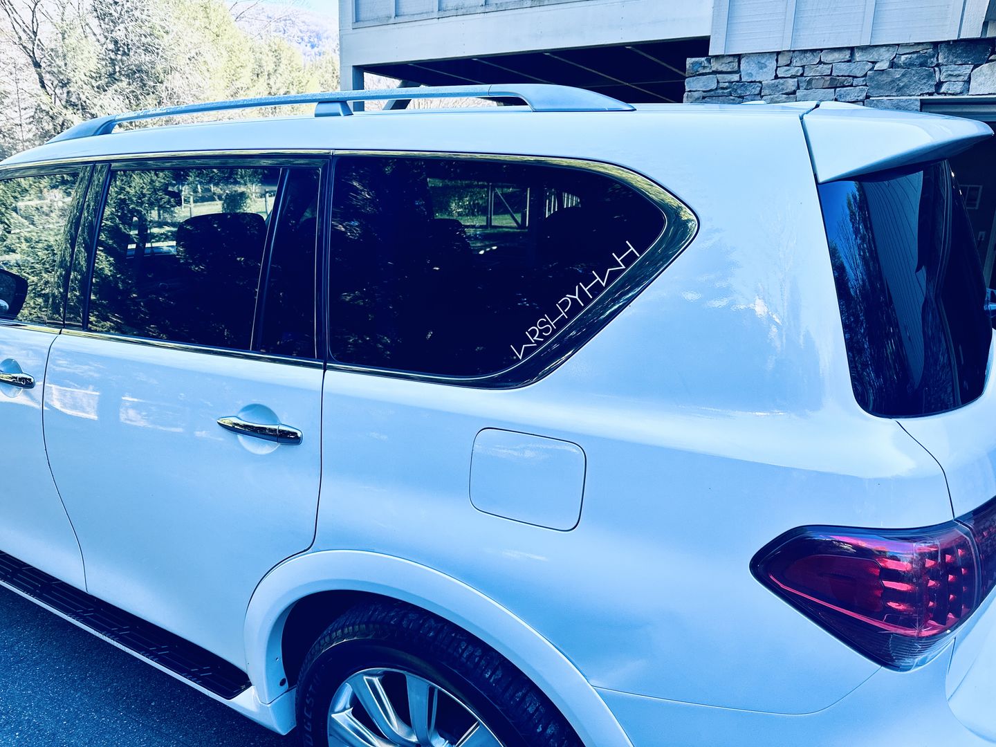 Customer photo review of Laser Cut Decal Logo Pack