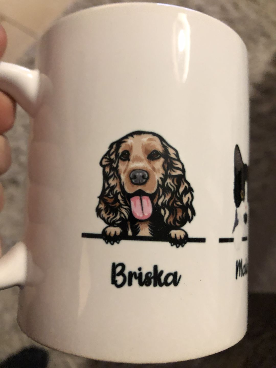 Customer photo review of Mon préféré - Mug personnalisé
