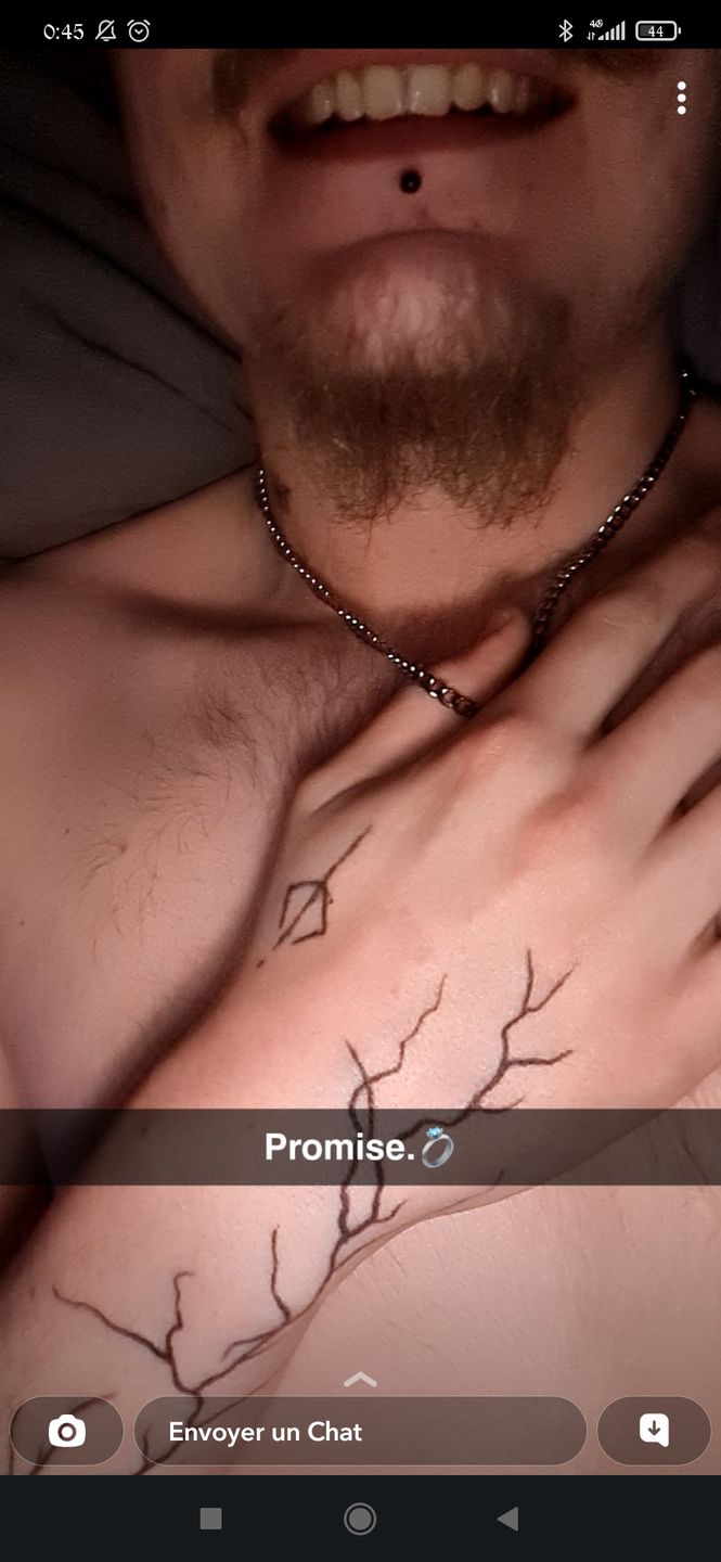 Customer photo review of ETERNITY • Chaine Déclaration d'amour Pour Homme