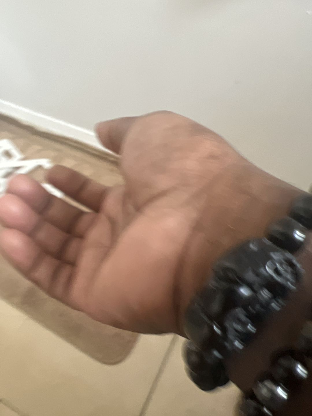 Customer photo review of Pi Yao Obsidian Wealth Bracelet