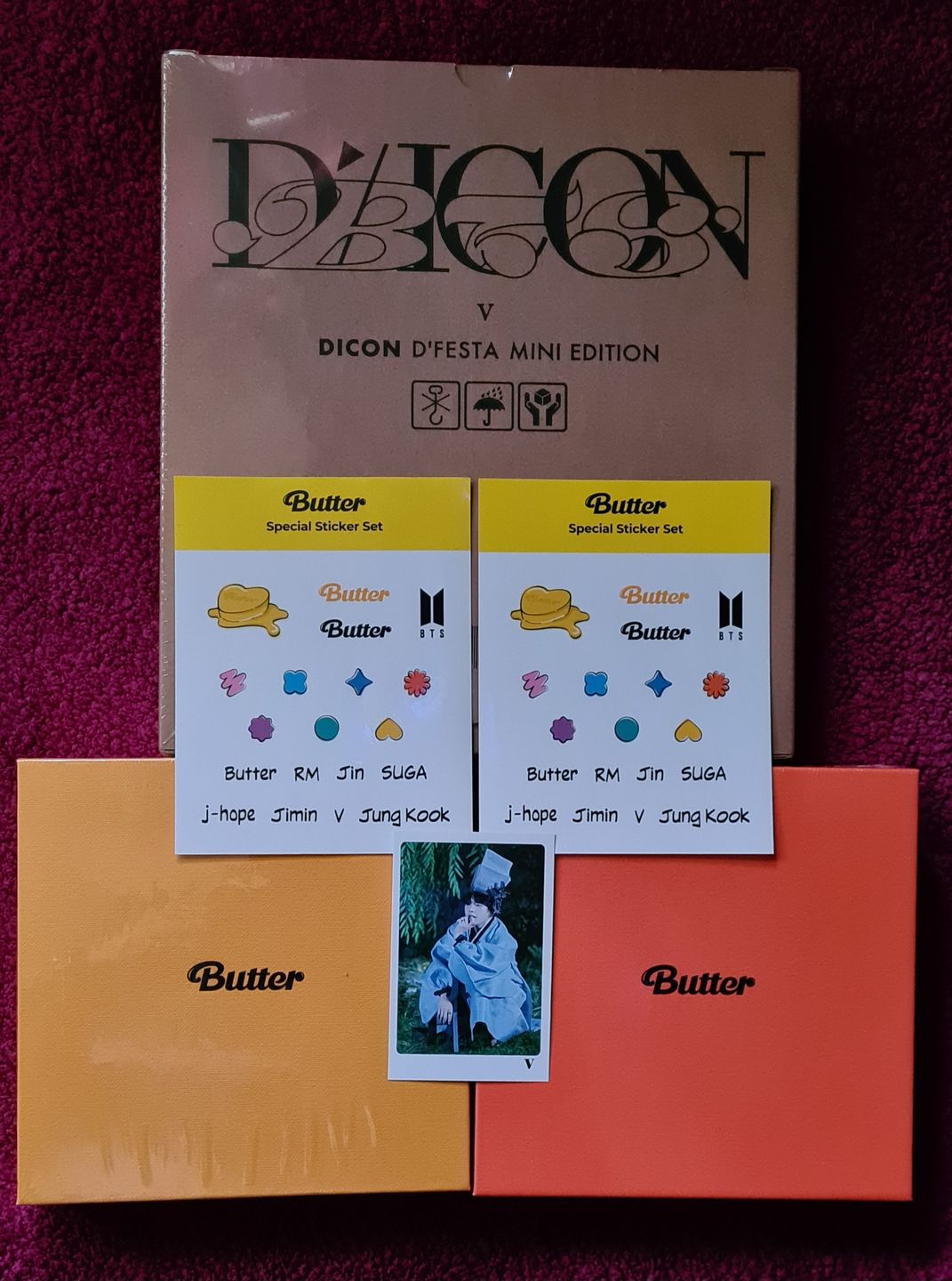 Customer photo review of BTS - SINGLE ALBUM [BUTTER]