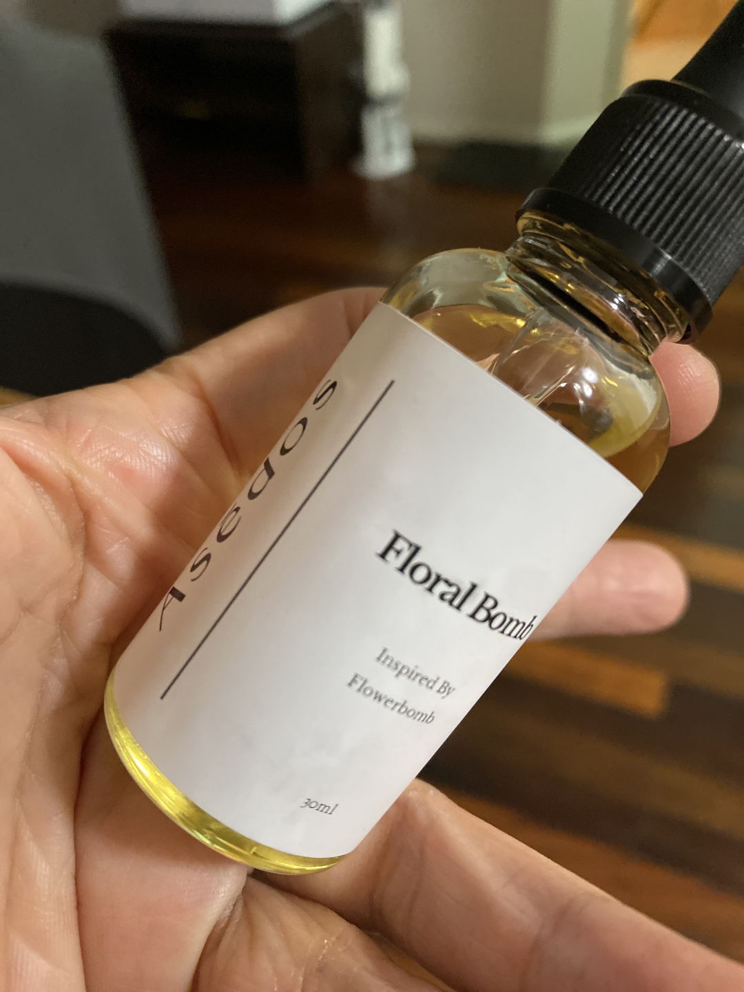 Customer photo review of FLORAL BOMB PERFUME OIL