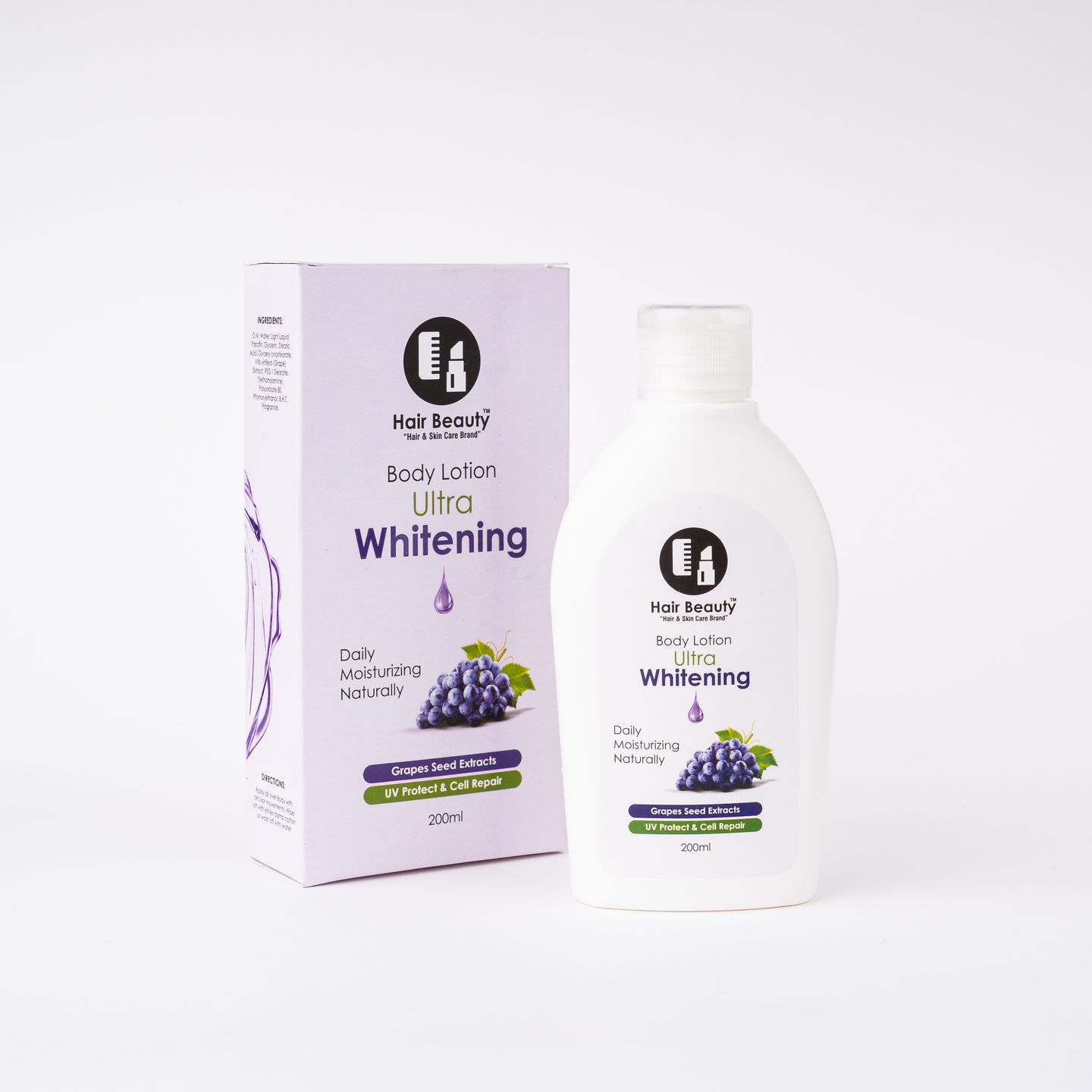 Customer photo review of Ultra Whitening Body Lotion