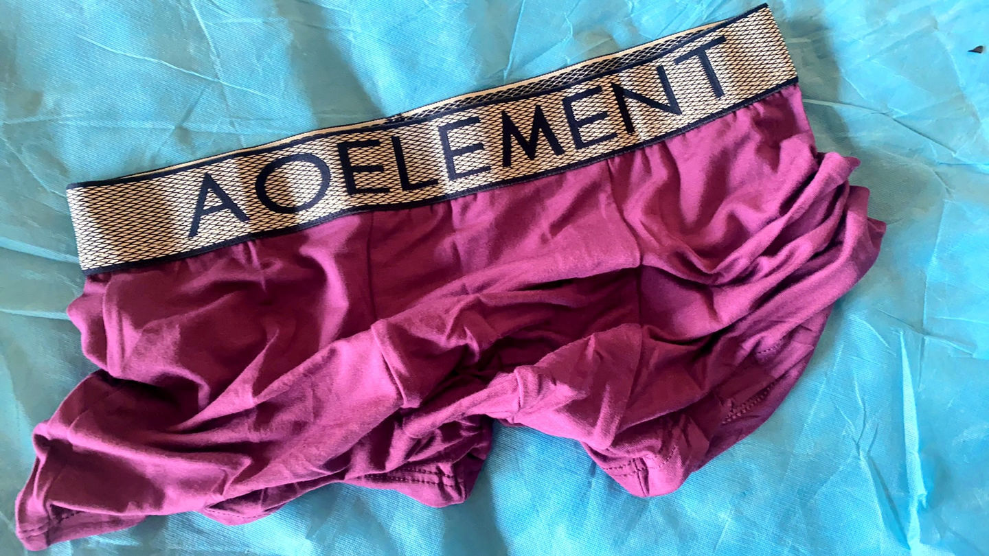 Customer photo review of 3 Pack Modal Ball Hammock Support Pouch Underwear