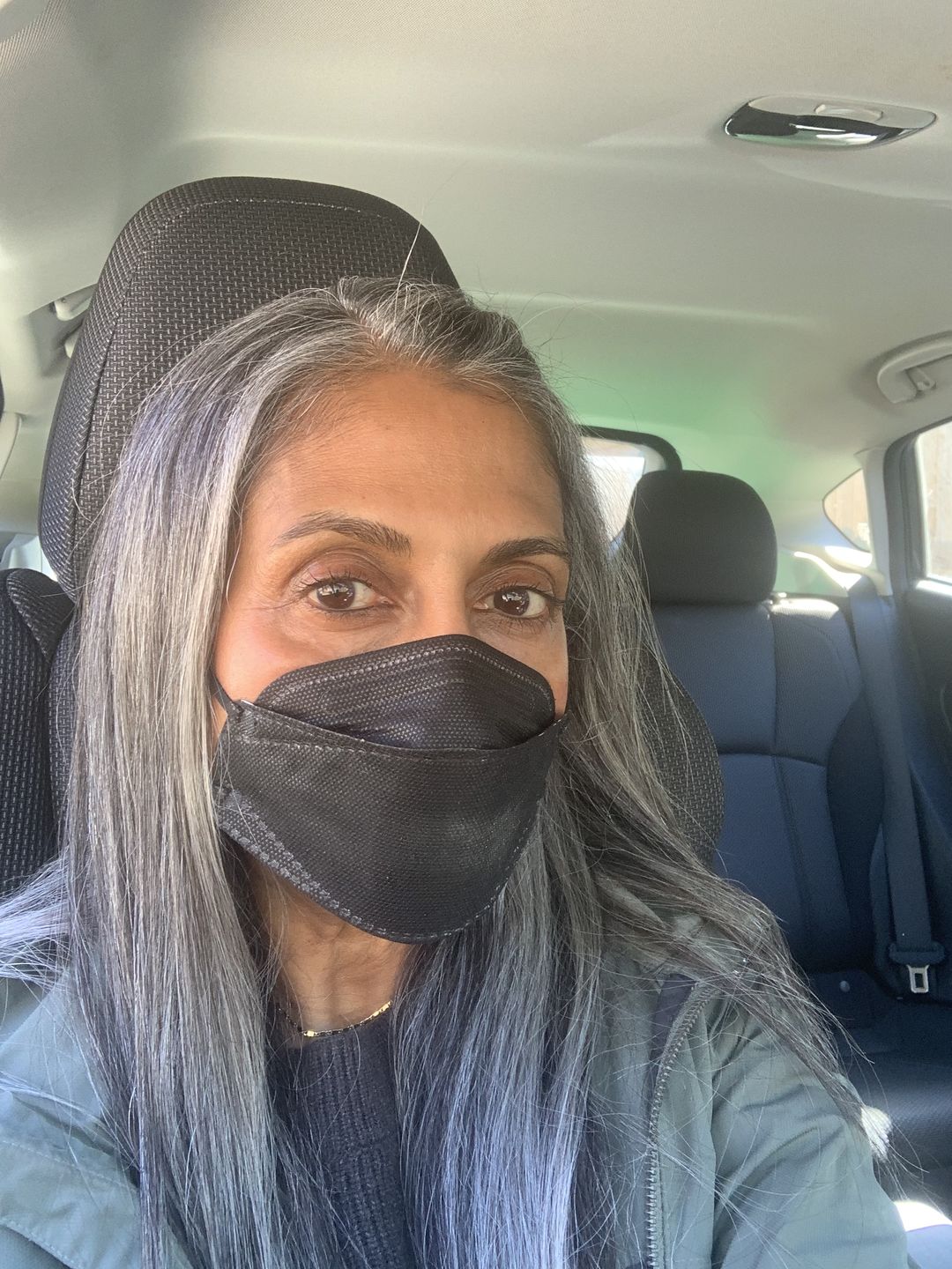 Customer photo review of N95 Respirator Face Mask Made in Canada (Small)