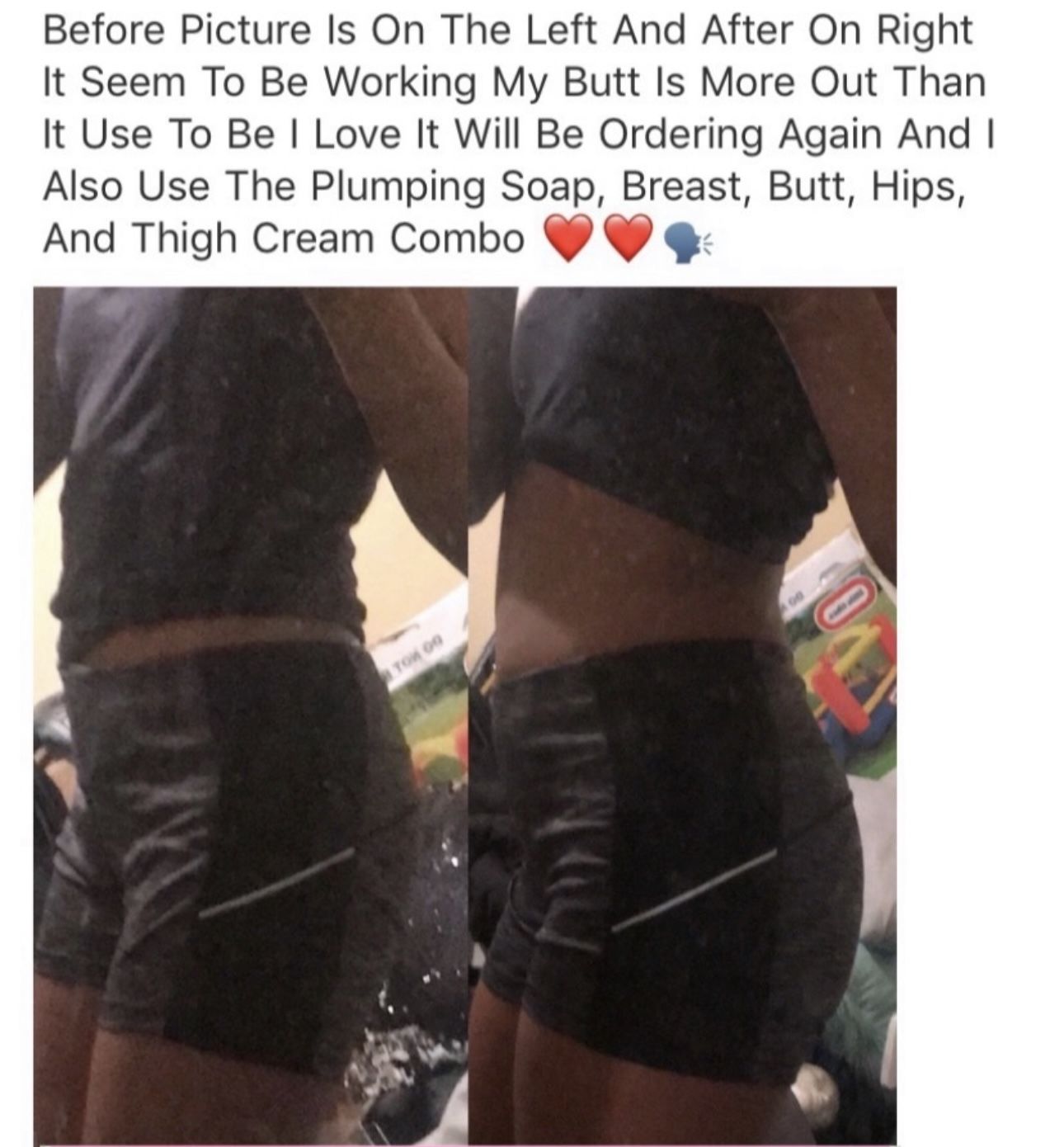 Customer photo review of "Get Thick Quick" POTENT Weight Gain Pills -Super Strength