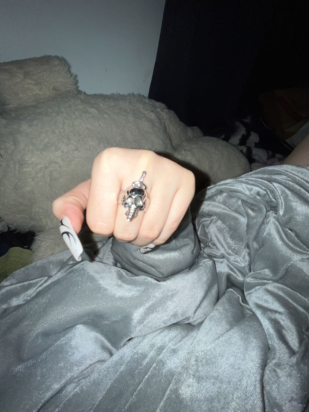 Customer photo review of HALLUCINOGENIC NIGHTMARE RING