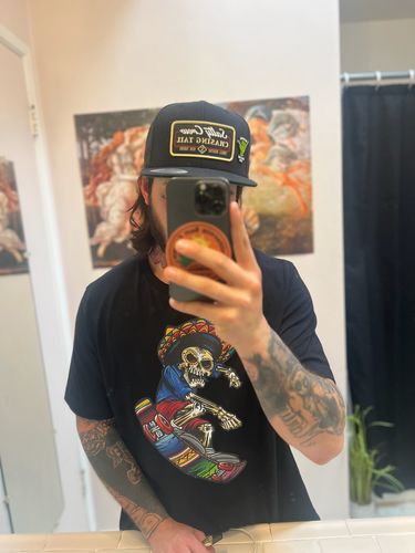 Customer photo review of El Mariachi Raza Ltd Edition T-shirt