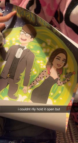 Customer photo review of 'Rick and Morty' Custom Portrait