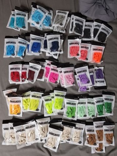 Customer photo review of Black Off-White Style "SHOELACES"