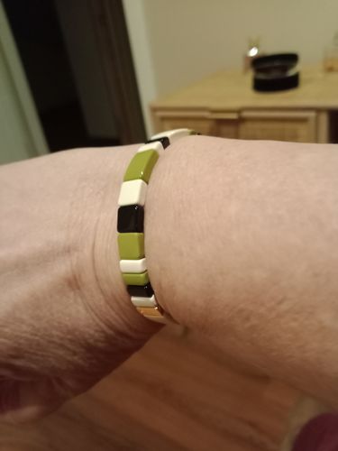 Customer photo review of HUBBA-1 Kaki Clair, Noir & Beige