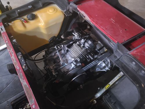 Customer photo review of Predator 13hp Installation Kit for 1994-2008 EZGO TXT & Medalist