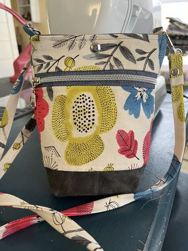 Customer photo review of Wanderlust Phone Bag Pattern