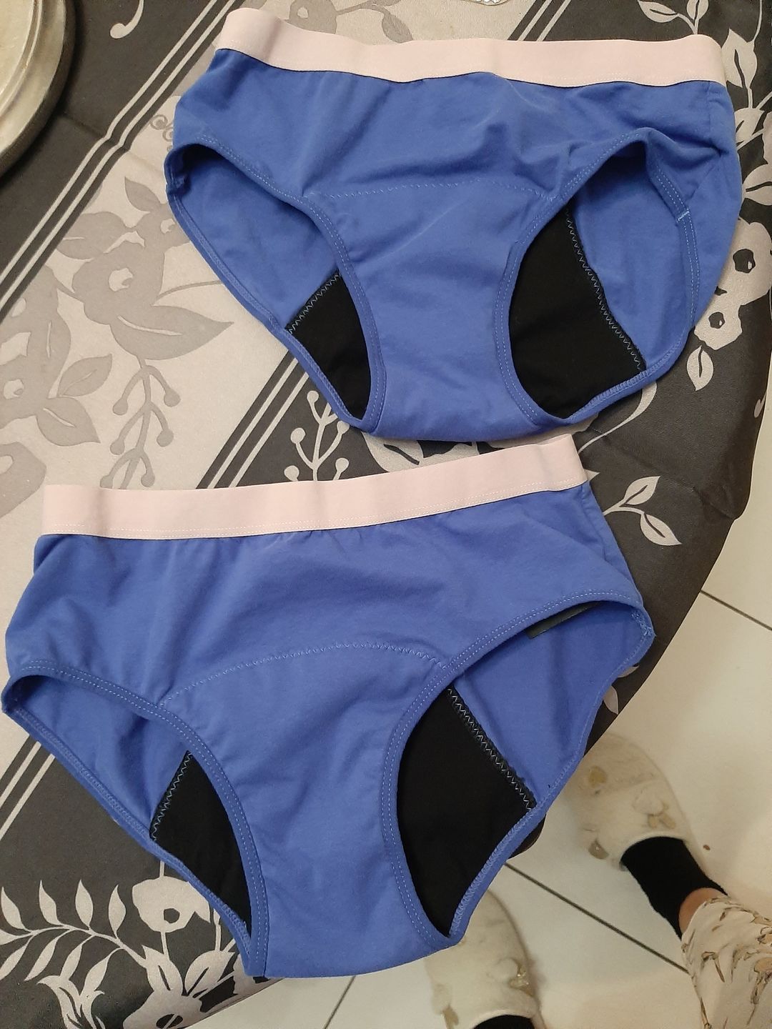 Customer photo review of Culotte Menstruelle Ados Victoire - Edition Limitée