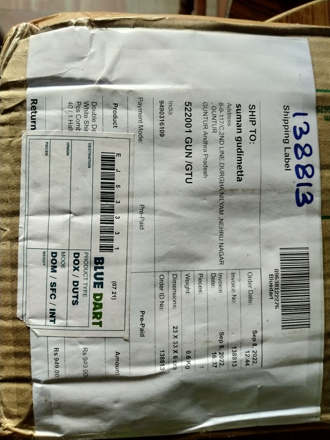 Customer photo review of Kings RNS Banian (vest)