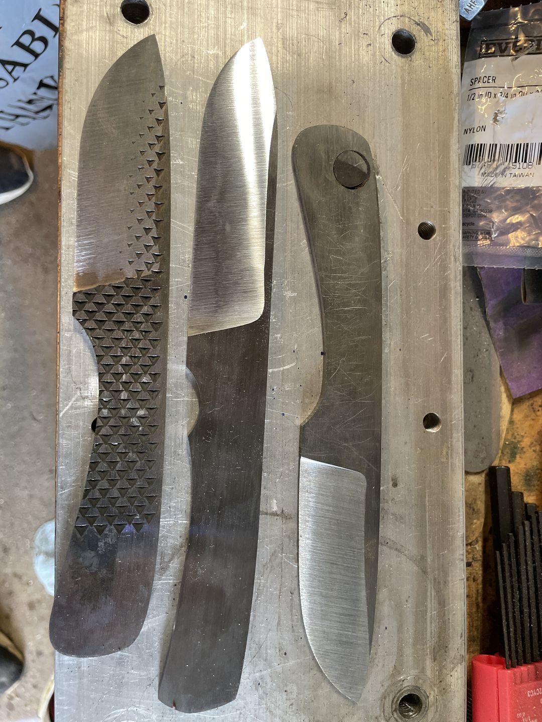 Customer photo review of 2" x 72" Shredder Belt Starter Kit
