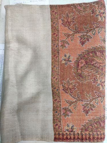 Customer photo review of Pashtush Mens Fine Wool Jacquard Stole, Brown