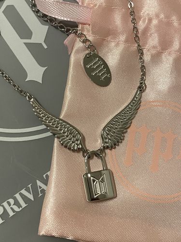 Customer photo review of Eternal Wings Necklace 2