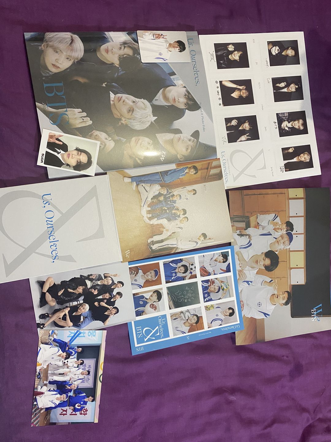 Customer photo review of [2ND PRE-ORDER] BTS - SPECIAL 8 PHOTO FOLIO US OURSELVES AND BTS WE SET VER.
