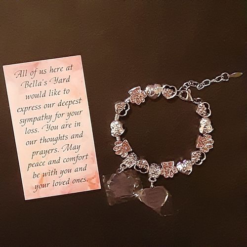 Customer photo review of No Longer by my Side Bracelet