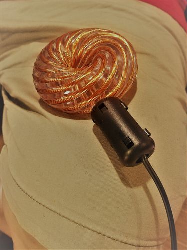 Customer photo review of Qi Coil™ 2 Parasite Detox System with Resonant Console 1