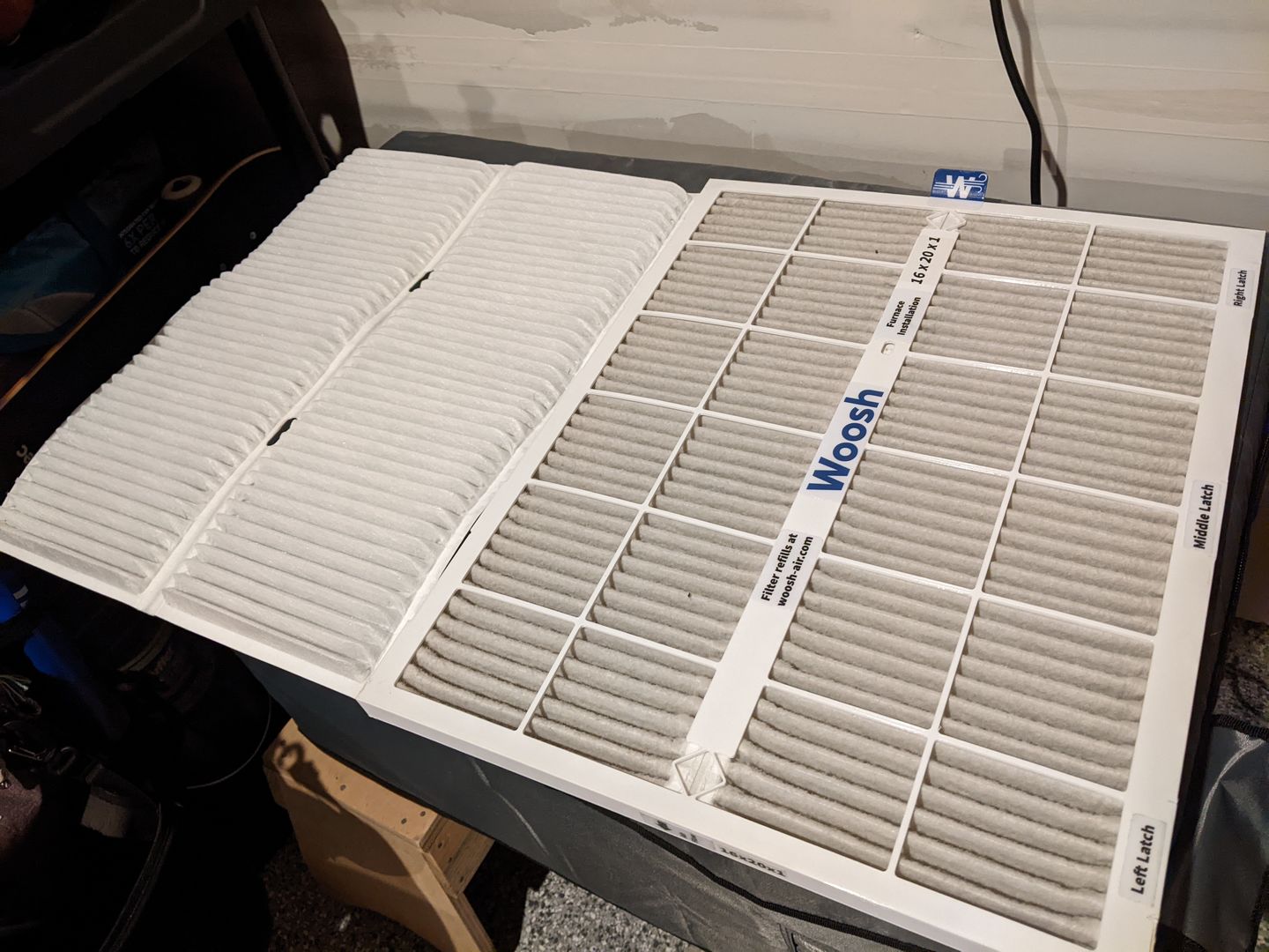 Customer photo review of Fold™ Filter - MERV 13