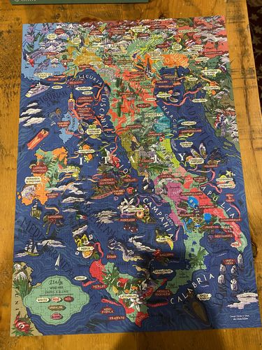 Customer photo review of Wine Puzzle - Portugal