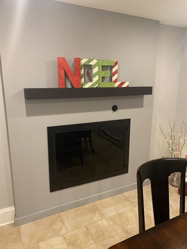 Customer photo review of Carolina - Masonry & Prefab Steel Fireplace Glass Doors