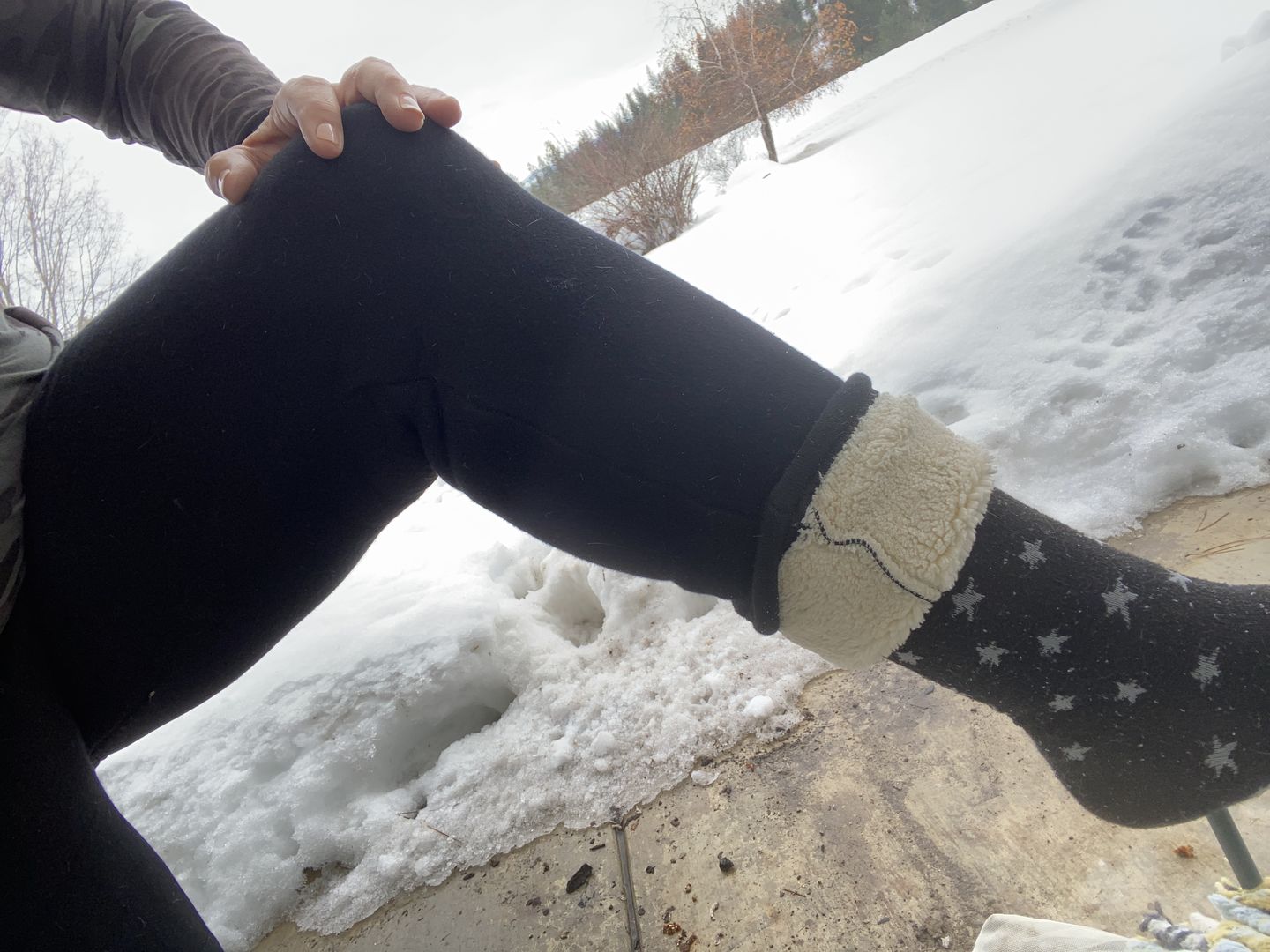 Customer photo review of PolarDuty-Sherpa Leggings