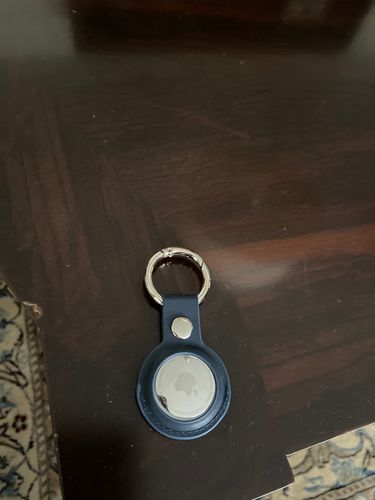 Customer photo review of AirTag Leather Case