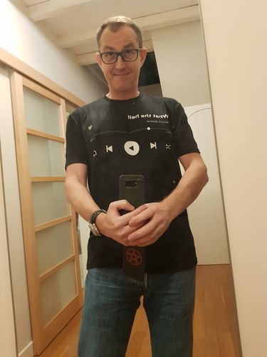 Customer photo review of Your Favorite Song T-Shirt Music Player