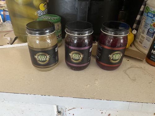 Customer photo review of The Wellness Trio Sea Moss Gel Combo