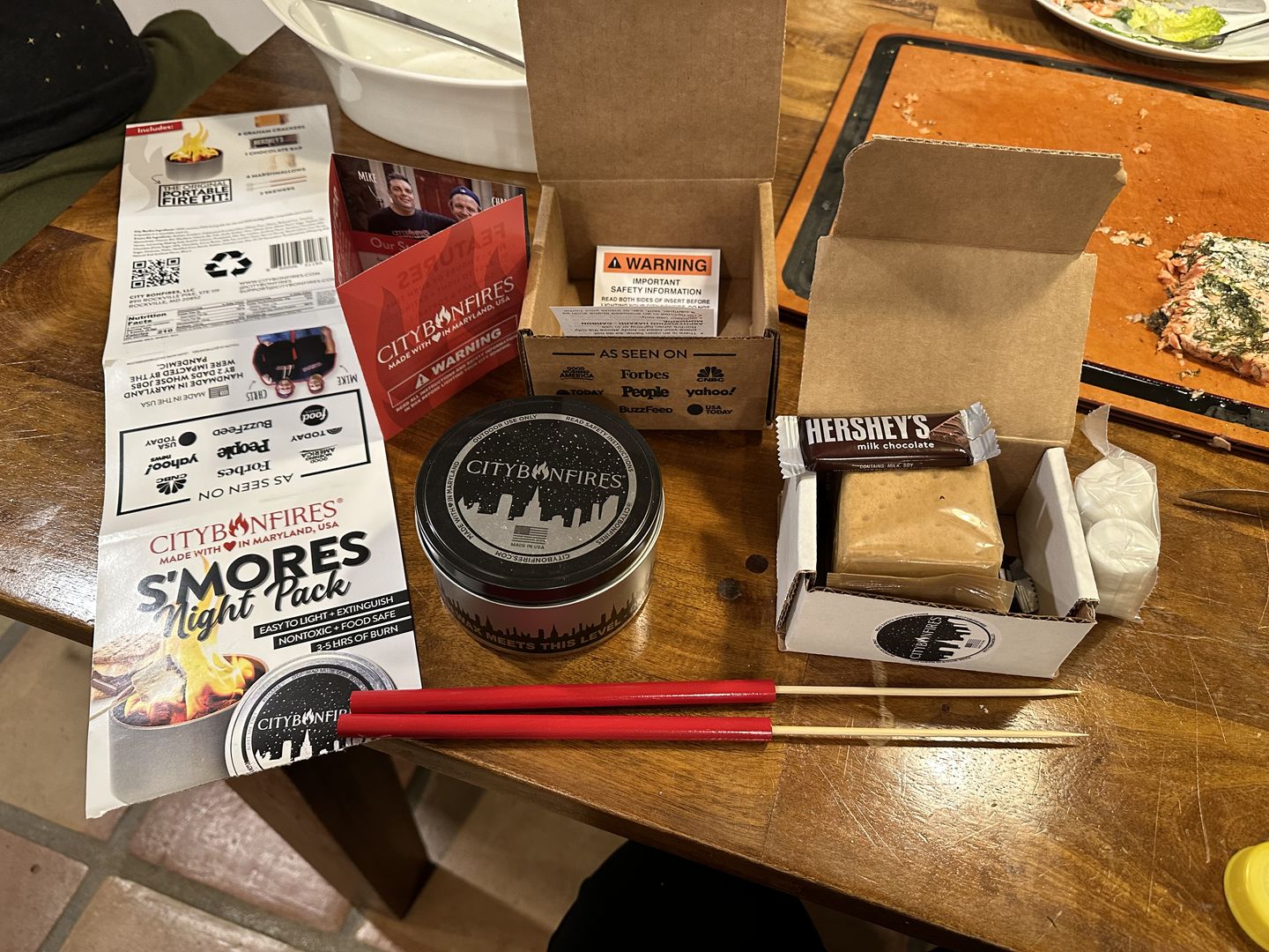 Customer photo review of S'mores Night Pack