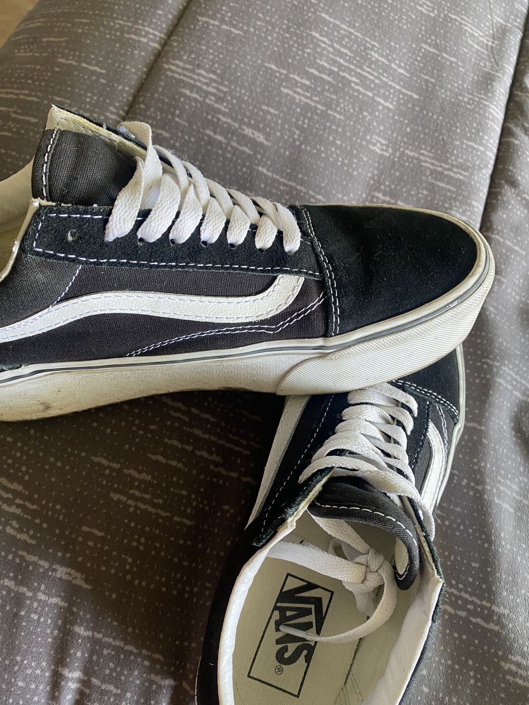 Customer photo review of Zapatilla Vans Old Skool Stackform Mujer Negro