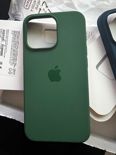 Customer photo review of iPhone Leather Case with MagSafe