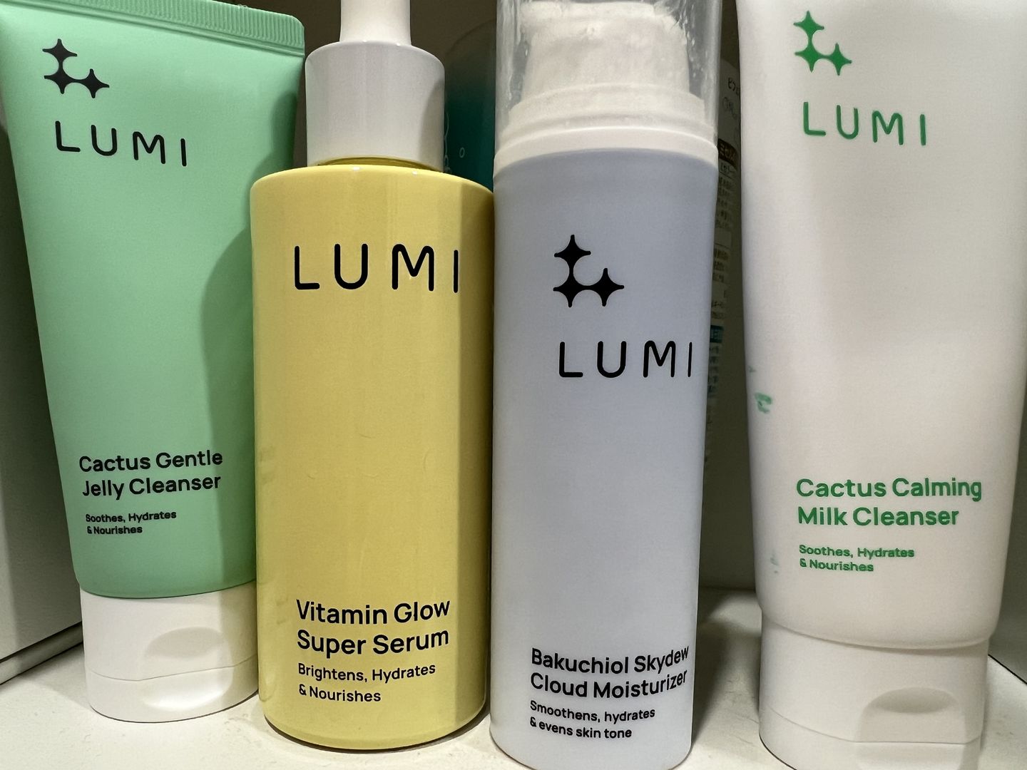 Customer photo review of Cactus Calming Milk Cleanser