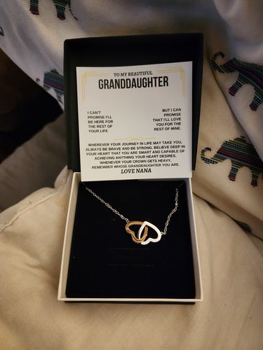 Customer photo review of To My Granddaughter - Personalized Beautiful Gift Set - SS117GM